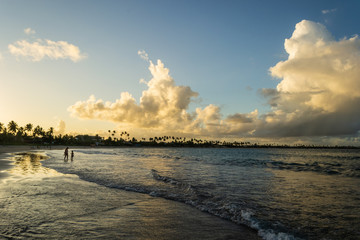 Beaches of Brazil - Sunset at Porto de Galinhas - Ipojuca, Pernambuco