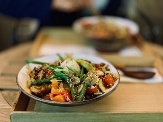 Thai rice with vegetables