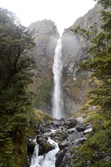 Obraz premium Mountain Waterfall