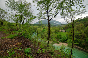 Astico Torrent. Landscape.