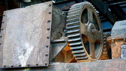 Industriedesign, Altmetall, rostig