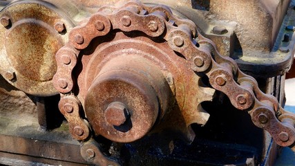 Industriedesign, Altmetall, rostig