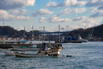 Fototapeta premium 尾道 海 昼