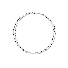 frame wreath with copy space for your text