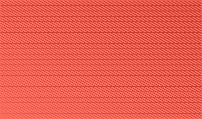 Coral Trendy Color Background with Diagonal Stripes. Vector Illustration.