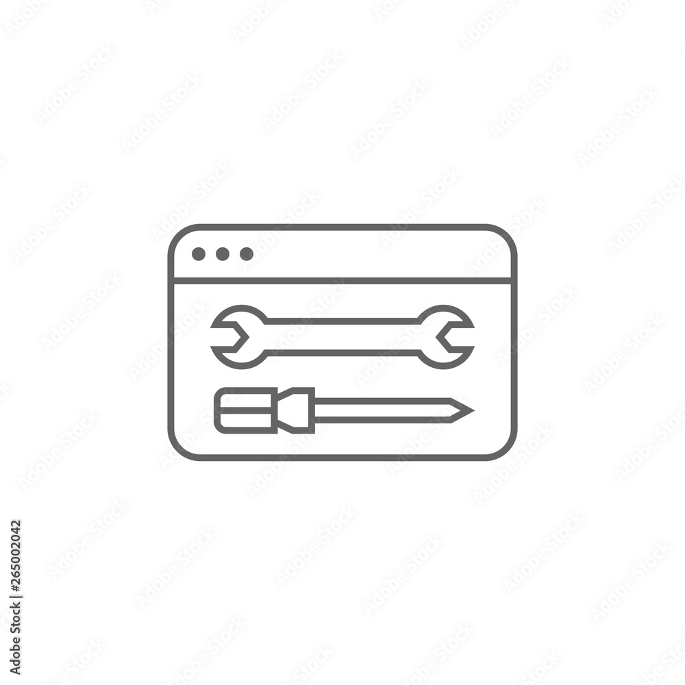 Aufkleber tech, 3d printing icon. element of 3d printing icon. thin line icon for website design and developme