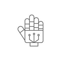 Exoskeleton, 3d printing icon. Element of 3d printing icon. Thin line icon for website design and development, app development. Premium icon