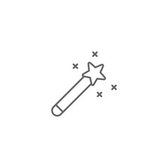 Magic creation, 3d printing icon. Element of 3d printing icon. Thin line icon for website design and development, app development. Premium icon