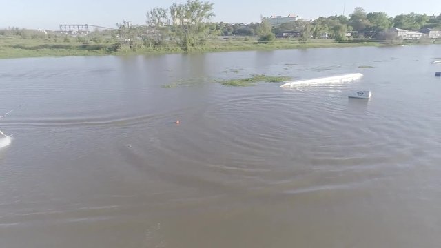 vista aerea en wake park