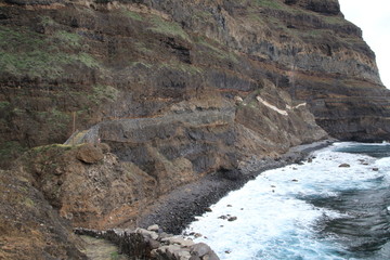 Malerische Küstenwanderung von Ponta do Sol nach Cha de Igreja, Kap Verden
