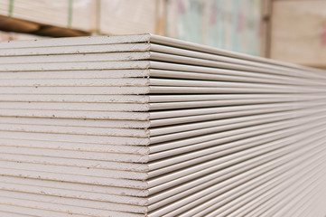 drywall packs. Drywall plates in the store for sale