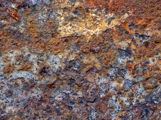Abstract Rusted Metal Texture Background