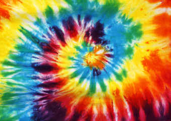 Obraz na płótnie Canvas Colorful tie dye design