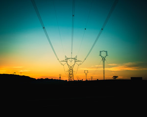 Rede de energia © Hailton