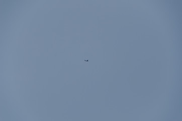 Plane in the sky