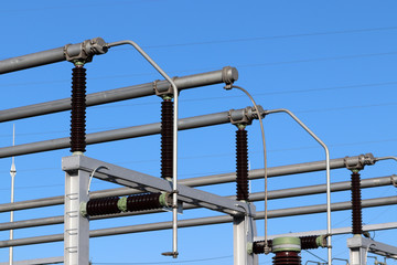 Un jeux de barres haute tension