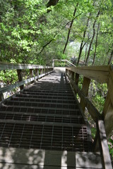 Scary steep stairs