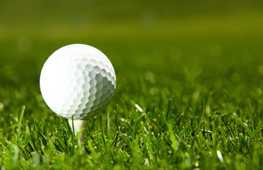 pallina da golf, gara, sfida, tee