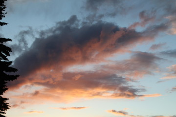 Colours Of Sunset, Edmonton, Alberta