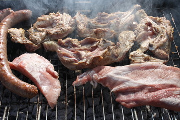 Barbacoa de carne