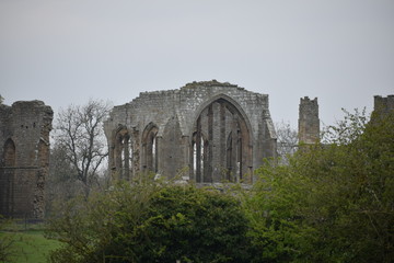 Ruins at Egglestone Abbey