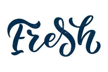 Lettering quote, great design for any purposes. Vector slogan. Tasty breakfast. Diet food. Pasture, healthy nutrition.