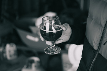 Craft Beer Photography | Black And White | Beer Brewery Pint