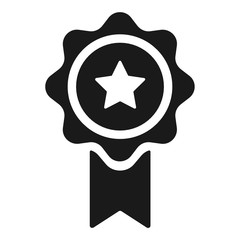 Best quality ribbon badge icon