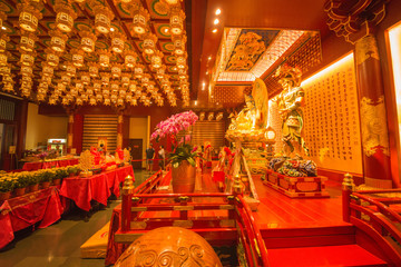 A buddhist temple in Singapore