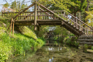 白川水源　Shirakawa water sources　熊本県阿蘇市