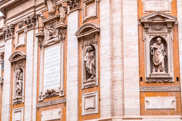 Cityscape and generic architecture from Rome, the Italian capital