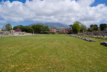 Archaeological site of Paestum, Italy