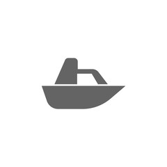 Boat, speed, yacht icon. Element of simple transport icon. Premium quality graphic design icon. Signs and symbols collection icon for websites