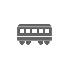 Railway Car, Train, City Passenger transport icon. Element of simple transport icon. Premium quality graphic design icon. Signs and symbols collection icon for websites