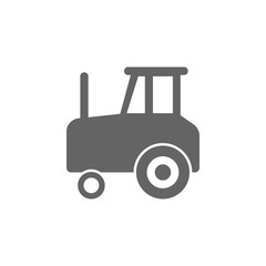 tractor, wheels icon. Element of simple transport icon. Premium quality graphic design icon. Signs and symbols collection icon for websites