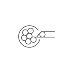 Artificial insemination, analysis icon. Element of artificial insemination icon. Thin line icon for website design and development, app development. Premium icon