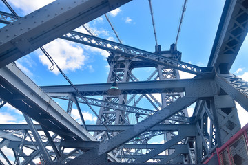 Main Tower  Williamsburg Bridge Manhattan - New York - USA