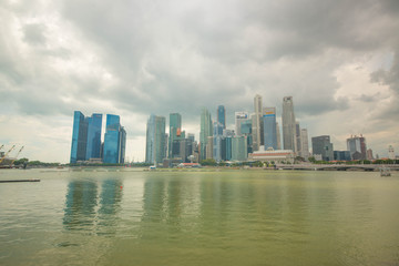 Fototapeta premium Marina Bay Sands w Singapurze.