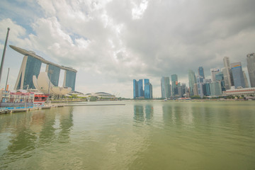 Marina Bay Sands in Singapore.