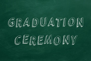 Obraz premium Graduation ceremony
