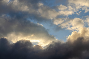 Fototapeta na wymiar nuvens céu