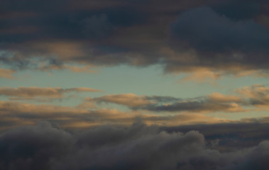 nuvens céu