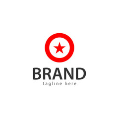 Brand Company Logo Vector Template Design Illustration