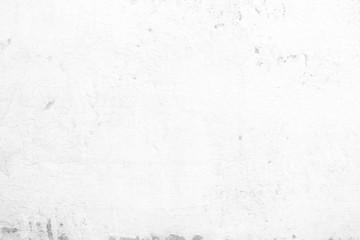 Old White Peeling Concrete Wall Texture Background.