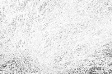 White Dried Straw Texture Background.
