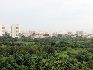 Fototapeta na wymiar Urban landscape of Fortaleza, Ceara