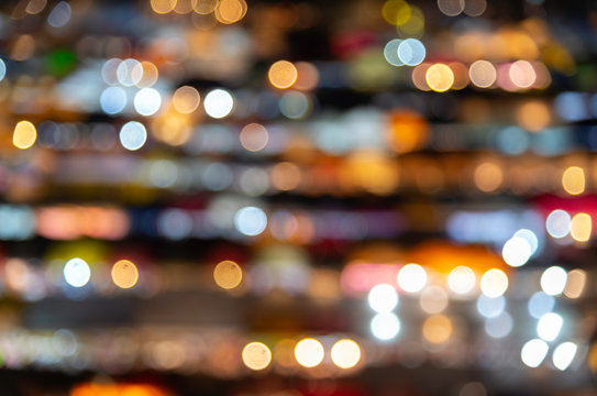 Abstract color bokeh background