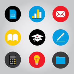 Touchscreen Smart Phone Mobile Application Button Icon Vector illustration.