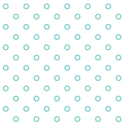 Polka dot pattern, vector seamless background. Geometrical ornament