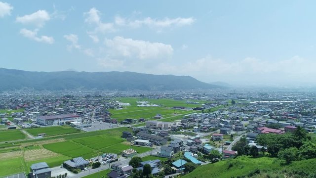田舎の風景・ドローン